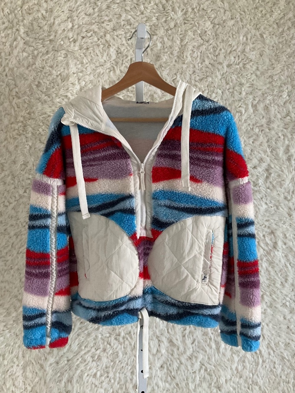 JOY LAB WOMEN'S COPPER FIT HIGH PILE JACKET~SIZE XX-SMALL~NEW WITH TAGS!